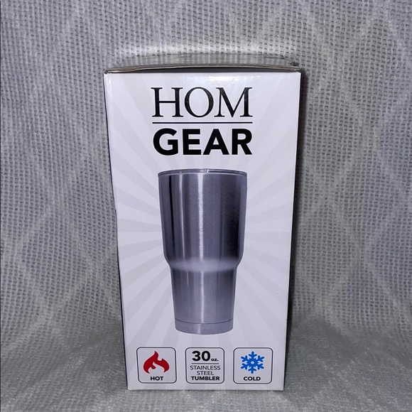 HOM GEAR Other - NIB HOM Gear Stainless Steel Tumbler.  30oz.